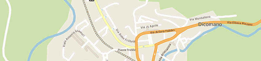 Mappa della impresa comune a DICOMANO