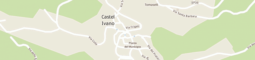 Mappa della impresa berlanda giancarlo a STRIGNO