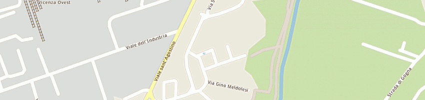 Mappa della impresa e non solo pane di marin massimo e c snc a VICENZA