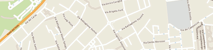 Mappa della impresa gobbo mauro a VICENZA