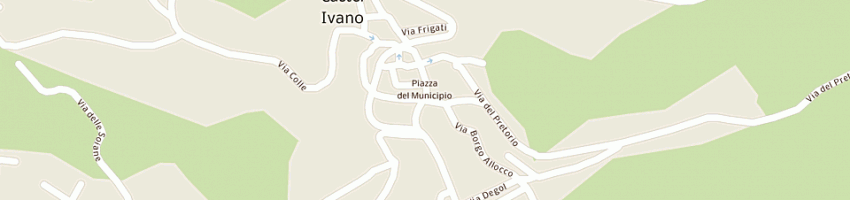 Mappa della impresa comune di strigno a STRIGNO