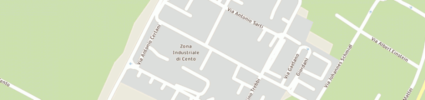 Mappa della impresa coccinella snc di rubini federica e marini elisabetta a BUDRIO