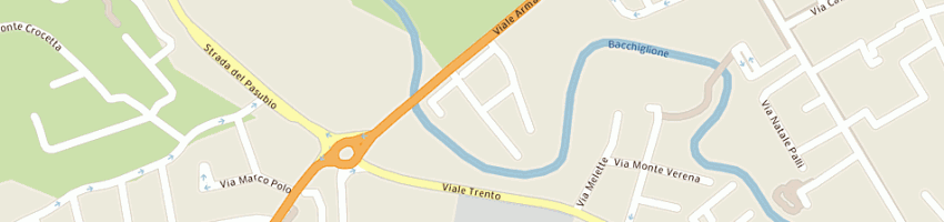 Mappa della impresa trial sped srl a VICENZA
