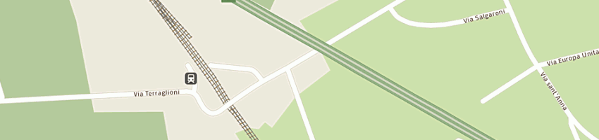 Mappa della impresa trattoria bar stazione a MONTECCHIO PRECALCINO