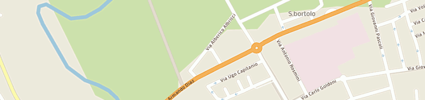 Mappa della impresa chiaruzzi mario e c (snc) a VICENZA