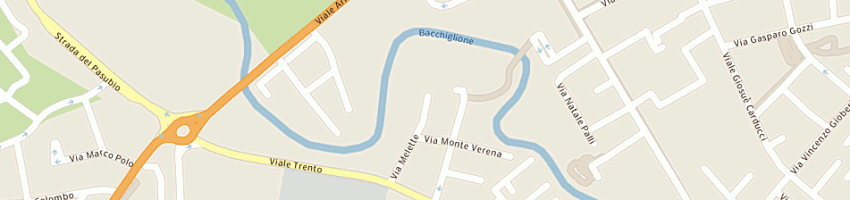Mappa della impresa sartori daniela a VICENZA
