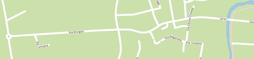 Mappa della impresa marinello romeo snc di marinello r e c a CALDOGNO