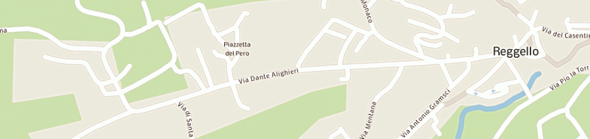 Mappa della impresa mugnai edilizia srl a REGGELLO