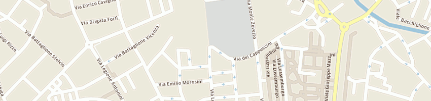 Mappa della impresa scuole pubbliche istituti comprensivi vicenza 5 - via cappuccini a VICENZA