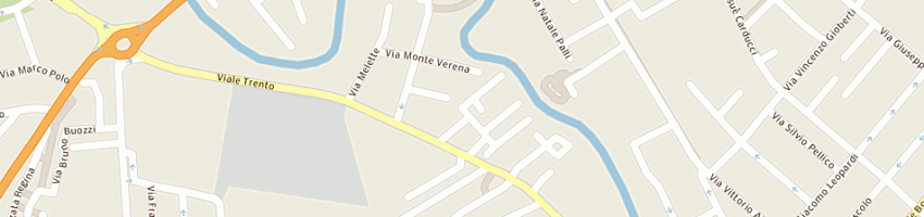Mappa della impresa baldini guido a VICENZA