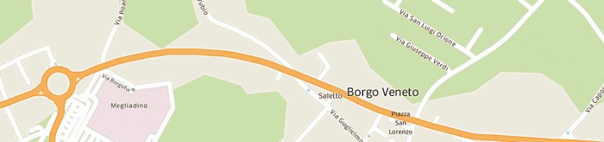 Mappa della impresa longo luigi a SALETTO