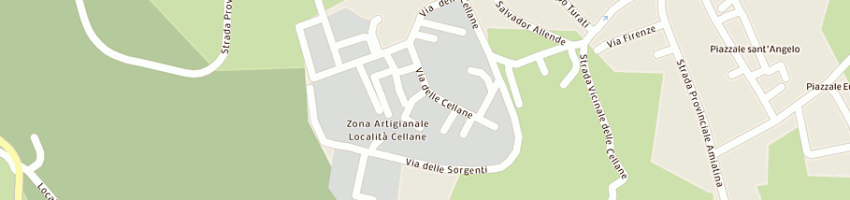 Mappa della impresa tosti sas di tosti fosco e c a CASTEL DEL PIANO