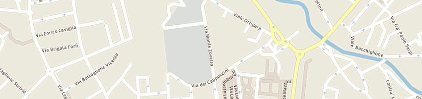 Mappa della impresa cesa studio sas a VICENZA