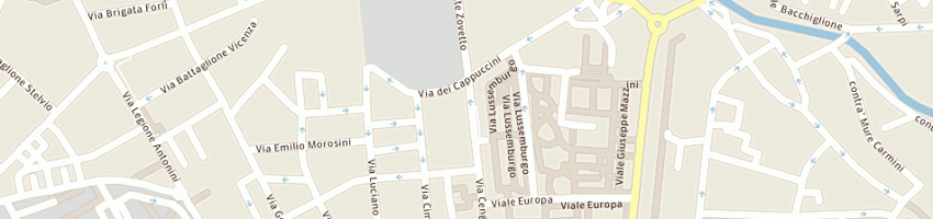 Mappa della impresa barcaro s r l a VICENZA