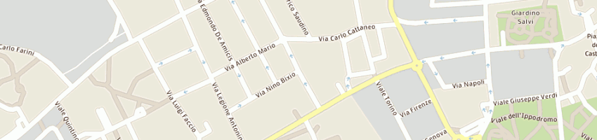 Mappa della impresa studio geg srl a VICENZA