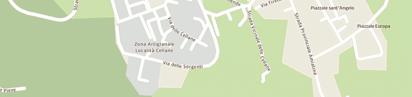 Mappa della impresa bonelli carni e salumi sas di bonelli bruno e f a CASTEL DEL PIANO