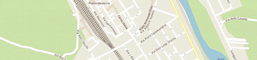 Mappa della impresa ricci fulvio a SAN GIOVANNI VALDARNO