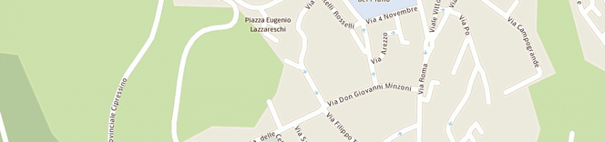 Mappa della impresa pii emilio a CASTEL DEL PIANO