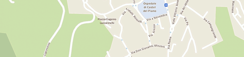 Mappa della impresa fieri assuero a CASTEL DEL PIANO