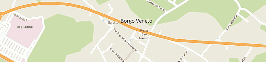 Mappa della impresa etam italia srl a PADOVA