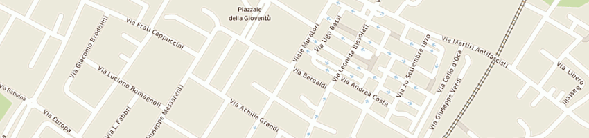 Mappa della impresa troiano anna maria a BUDRIO