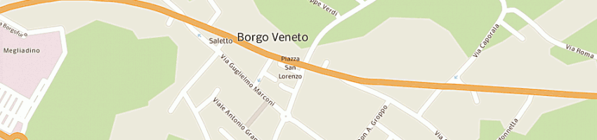 Mappa della impresa ferriani roberto a SALETTO