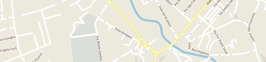 Mappa della impresa pizzeria bella capri a VICENZA