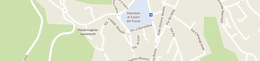 Mappa della impresa azienda pubblica di servizi alla persona giuseppe vegni a CASTEL DEL PIANO