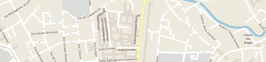 Mappa della impresa ministero del tesoro a VICENZA