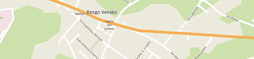 Mappa della impresa la mandragola a PADOVA