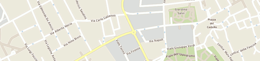 Mappa della impresa credito bergamasco spa a VICENZA