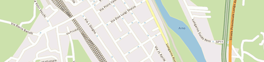 Mappa della impresa parrucchiera capriccio a SAN GIOVANNI VALDARNO