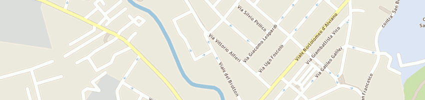 Mappa della impresa ortholab snc a VICENZA
