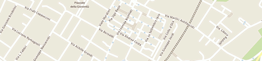 Mappa della impresa mei e mantovani snc di bertocchi gianluca a BUDRIO
