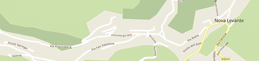 Mappa della impresa pichler franz a NOVA LEVANTE