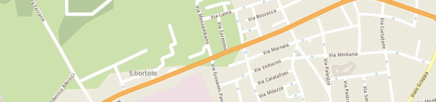 Mappa della impresa officina rosa snc a VICENZA