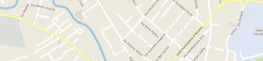Mappa della impresa russo giuseppe a VICENZA