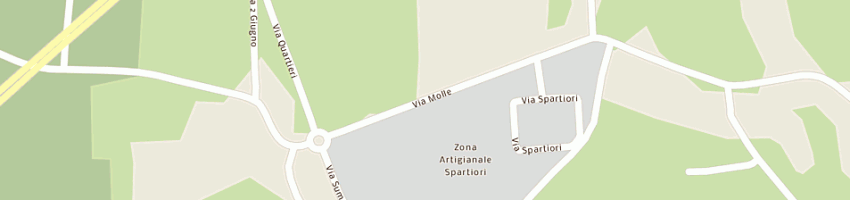 Mappa della impresa ecoveneta (spa) a MONTECCHIO PRECALCINO
