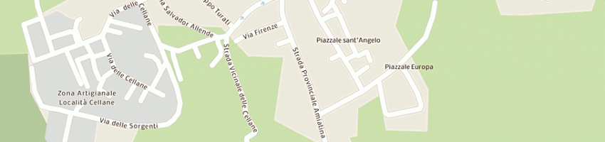 Mappa della impresa rossi paola a CASTEL DEL PIANO