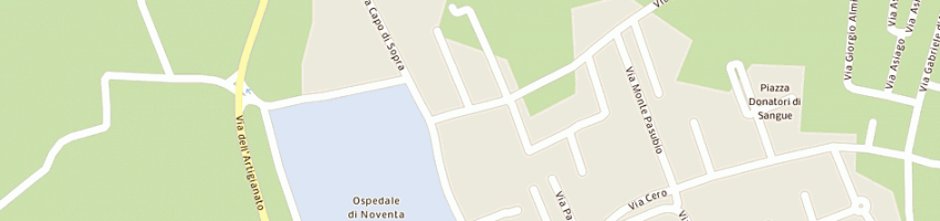 Mappa della impresa baruffa patrizio a NOVENTA VICENTINA