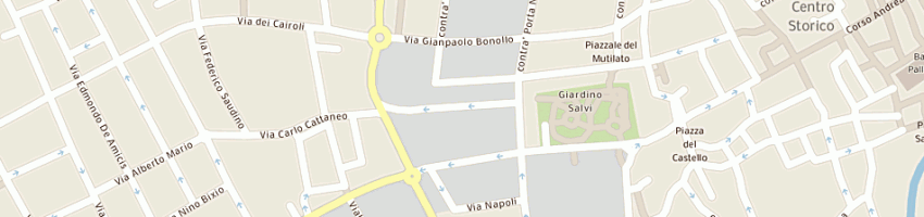 Mappa della impresa orchestra teatro olimpico citta'di vicenza a VICENZA