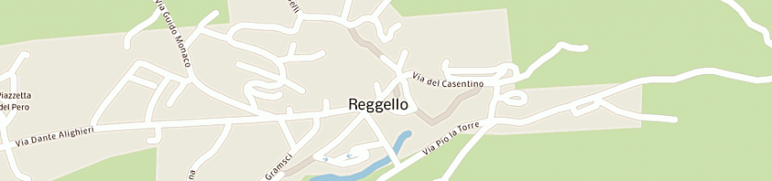 Mappa della impresa osteria al vecchio stretto carnesecchi a REGGELLO