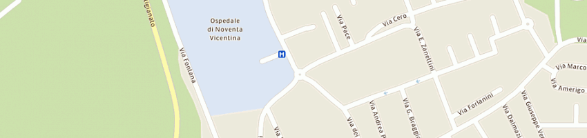 Mappa della impresa marzotto distribuzione spa a NOVENTA VICENTINA