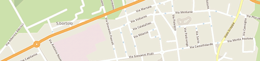 Mappa della impresa piccoli sandro a VICENZA