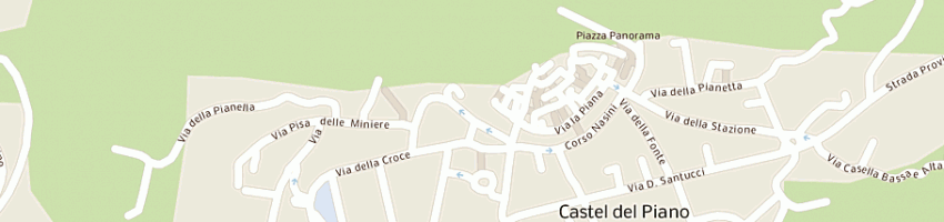 Mappa della impresa il castello di flamini maria angela a CASTEL DEL PIANO