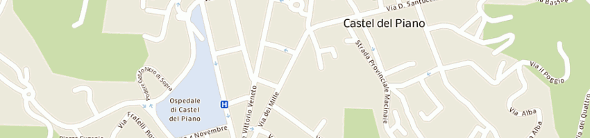 Mappa della impresa betti marmi srl a CASTEL DEL PIANO