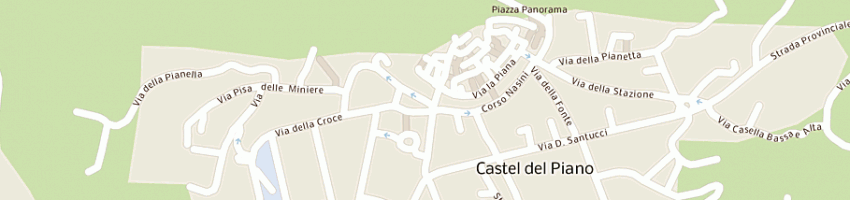 Mappa della impresa cisl unione sindacale provinciale a CASTEL DEL PIANO
