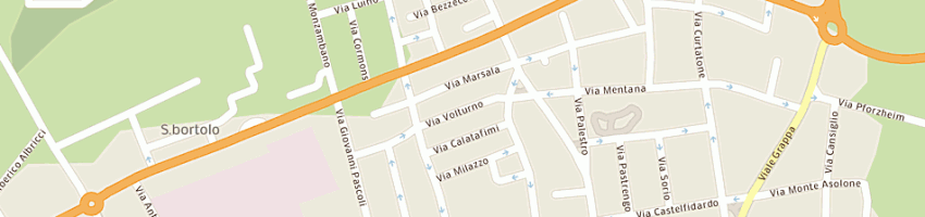 Mappa della impresa salone di estetica e parrucchiera elite a VICENZA