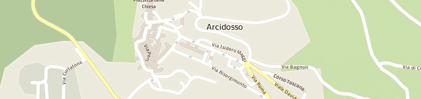 Mappa della impresa bramerini patrizia a ARCIDOSSO