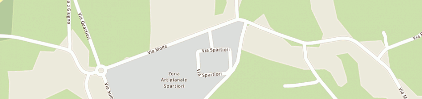 Mappa della impresa todeschin giuseppe a MONTECCHIO PRECALCINO